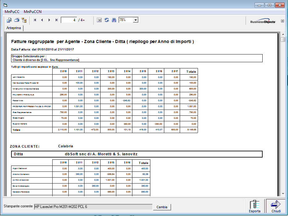 statistiche ordini