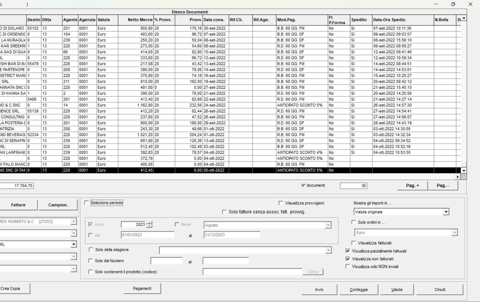 software agenti di commercio